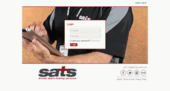 Desktop Screenshot of agency.sats.com.au